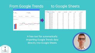 How to automatically export Google Trends data into Google Sheets (up to 5 keywords)