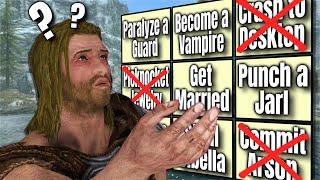 The Skyrim BINGO Challenge