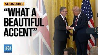 Trump Praises UK PM's ‘Beautiful’ Accent During Conference At White House | Dawn News English