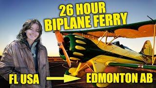 I fly a Waco Biplane for 26 hours in 30° weather!