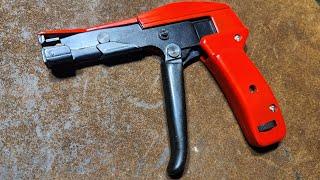 H-Tools All Metal Automatic Zip Wire Tie Tool Review