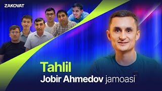 Tahlilda siz kutgan Jobir Ahmedov jamoasi! | Professional liga o‘yini muhokamasi