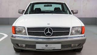 1986 Mercedes-Benz 420 SEC c126 the rarest coupe S-class of this series