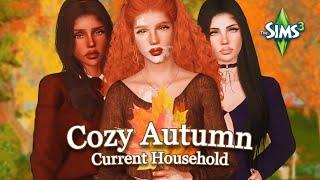 My Cozy Fall Inspired Current Household |  Autumnal Friends | The Sims 3