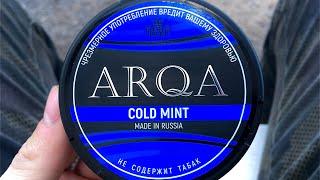 Обзор на снюс ARQA COLD MINT