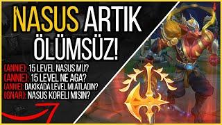 RAKİP OYNAYIŞIMA HAYRAN KALDI !!! NASUS SEZON 12 BUILD VE OYNANIŞ REHBERİ (HIZLI LEVEL ATLAYIN)