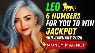 LEO: YOUR 6 LUCKY NUMBERS TO WIN THE MEGA JACKPOT on JANUARY 1, 2025