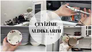 ÇEYİZİME ALDIKLARIM🫖MEMNUN KALDIKLARIM/KALMADIKLARIMMUTFAK TURU| #PART1