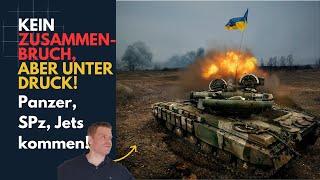 KEIN Zusammenbruch der Front, aber unter Druck! Neue Panzer! Ukraine Lagebericht (376) und Q&A