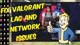 How To Fix Valorant Network Lag, Stuttering & Packet Loss 2023 - Windows 10 / 11