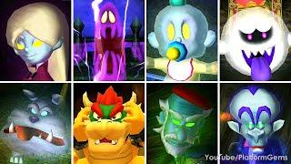 Luigi's Mansion 3DS - All Portrait Ghost Bosses [1080p]
