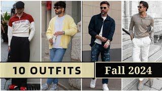 10 Latest Fall Outfit Ideas for Men 2024 | Men's Fashion