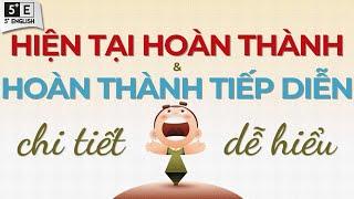 THÌ HIỆN TẠI HOÀN THÀNH & THÌ HIỆN TẠI HOÀN THÀNH TIẾP DIỄN - Cách Dùng & Dấu hiệu Nhận biết