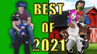 Funniest VR Moments of 2021! (VRChat Flips, Fails and Falls)