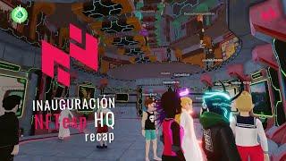 Inauguración NFTesp HQ en Decentraland - Exhibición de Arte Hispano - Recapitulación 19/01/2022