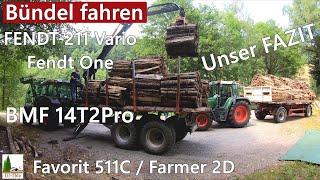 Teil 3: FENDT 211 Vario mit Fendt One & BMF 14T2Pro | Bündel fahren [Let´s Drive] & unser Fazit