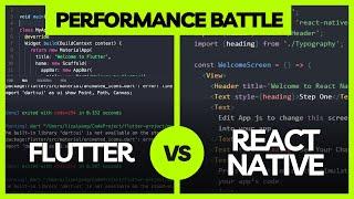 Performance Battle Flutter vs React Native