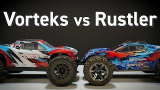 Traxxas Rustler 4X4 VXL vs Arrma Vorteks 3S BLX Comparison