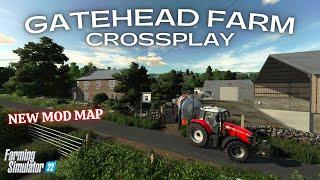 "GATEHEAD FARM" FS22 Map Tour/Review | New Mod Map | Farming Simulator 22 | PS5