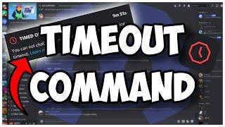 [NEW] - How to make a TIMEOUT COMMAND for your discord bot! || Discord.js V14