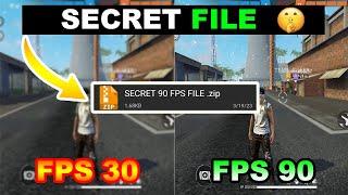 SECRET FILE To Get 90 FPS No-Root