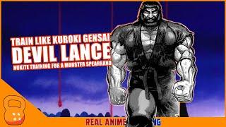 Kuroki Gensai's Devil Lance Training | Real Anime Training