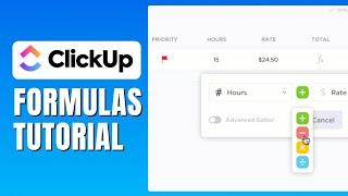 Clickup Formulas Tutorial For Beginners - How To Use Formulas In Clickup