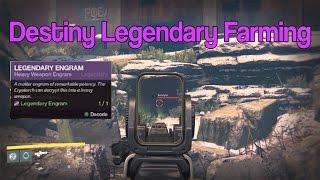 Fastest Legendary/Rare Engram Farming Spot - Destiny