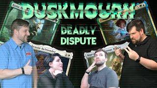 Duskmourn Commander | Kona VS Toby VS Marvin VS Zimone | Deadly Dispute EP 01