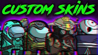HOW TO DOWNLOAD CUSTOM SKINS/MODS FOR AMONG US IN UNDER 3 MINS!!!