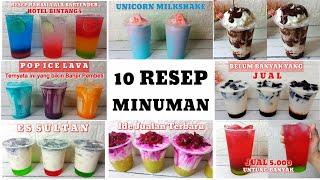 10 Kreasi Resep Minuman Kekinian Segar Untuk Ide Jualan