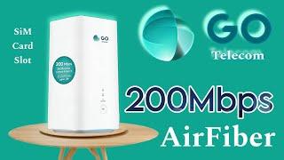 Unlimited 5G Internet 200 Mbps | Go Telecom 200 Mbps Airfiber Online Booking