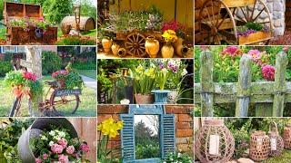DIY Rustic Garden Decor: Creative Ideas to Beautify Your Outdoor Space