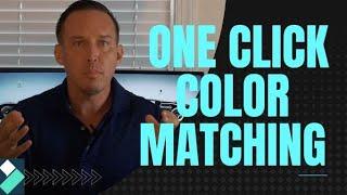 One Click Color Matching Tutorial with Filmora X