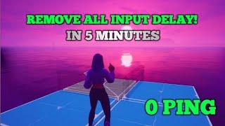 *HOW TO REMOVE ALL CONSOLE INPUT DELAY* in five minutes