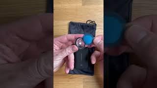 Installing sticky lens guards on my Insta360 X3