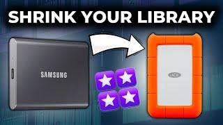 How to Shrink your Final Cut Pro Library when Transferring from an SSD to a Hard Drive