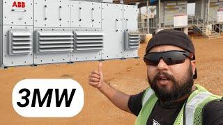 3MW Solar Central Inverter | Transformer Station | 1500VDC | MW scale solar Plant