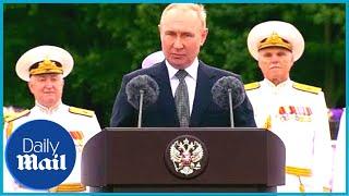 Putin speech: Russian president says navy will have new hypersonic missiles soon