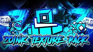 (Geometry Dash) Zoink Texture Pack 2.206 Fixed + Full TrollMachine TP!!! | IgnacBajzaGD