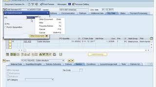 Purchase Order Mass Load in SAP using Excel