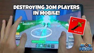 Top 1% Mobile Player DOMINATING PvP with SKILLED Builds... | Blox Fruit