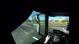 POV Truck Driving | A48 Koblenz - B9 Rhine | Scania G360