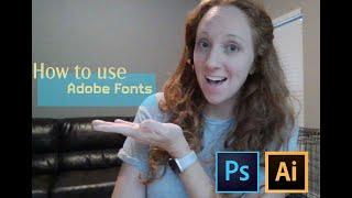 How to use Adobe Fonts/Adobe Typekit