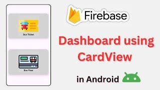 Dashboard (front-end + back-end) using CardView in Android Studio [2024] | @SuShivSuccess