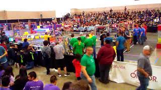 UBOTICS #3507 at the 2018 F.I.R.S.T. POWER UP Robotics Competiton in Dallas, TX. Game 4