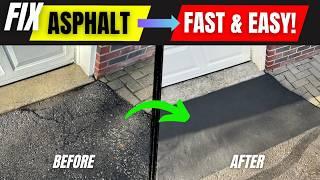 How to FIX ASPHALT with Rapid Set Asphalt Repair Mix