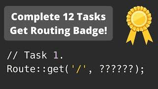 Let's Test Your Laravel Routing Skills: Complete 12 Tasks