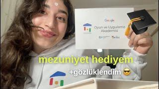 Google Oyun ve Uygulama Akademisi Mezuniyet Süreci ve  Hediyem  ️