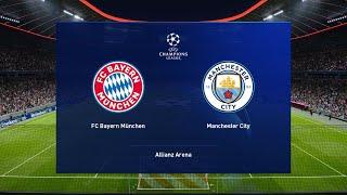 Bayern München vs Manchester City UCL Quarter-Final Gameplay #pes2021 #uefachampionsleague